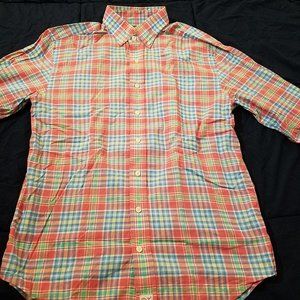 Vineyard Vines - Small - Murray - 100% Cotton Plaid Shirt